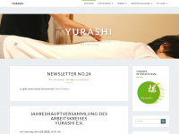 yurashi.de Webseite Vorschau
