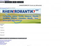 rheinromantik.org Webseite Vorschau