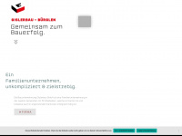 gislerbau.ch Webseite Vorschau
