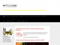 geo-baumesstechnik.ch Webseite Vorschau