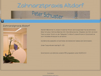 zahnarzt-schuster.ch Webseite Vorschau