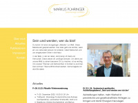 markuspuehringer.at Webseite Vorschau
