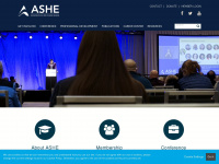 ashe.ws Webseite Vorschau