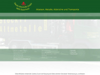 stoeckli-altmetalle.ch Webseite Vorschau