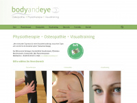 bodyandeye.at Webseite Vorschau