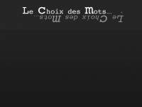 lechoixdesmots.ch Webseite Vorschau