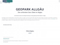 geopark-allgaeu.de Webseite Vorschau