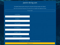 jasmin-diving.com Webseite Vorschau