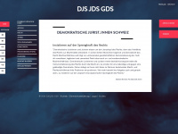 djs-jds.ch Webseite Vorschau