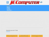 je-computer.de Webseite Vorschau