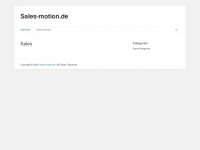 sales-motion.de Webseite Vorschau