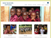 rolf-buscher-stiftung.de Webseite Vorschau