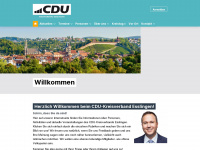 cdu-kv-esslingen.de Webseite Vorschau