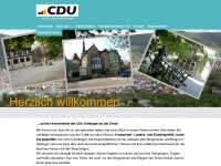 cdu-dettingen.de Webseite Vorschau