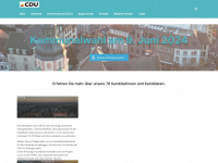 cdu-ettlingen.de Webseite Vorschau