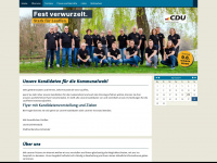 cdu-lauffen.de Webseite Vorschau