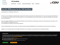 cdu-nordheim.de Webseite Vorschau