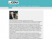 cdu-ketsch.de Webseite Vorschau