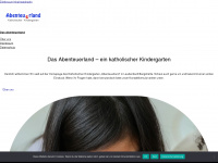 kiga-abenteuerland.de Webseite Vorschau
