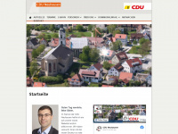 cdu-neuhausen.de Webseite Vorschau