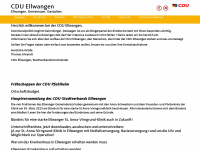 cdu-ellwangen.de Webseite Vorschau