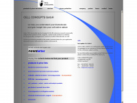 cellconcepts.de Webseite Vorschau