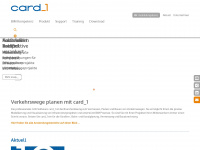 card-1.com Webseite Vorschau