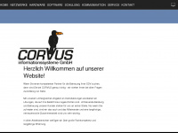 corvus.de Webseite Vorschau