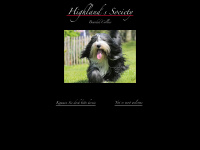 highlands-society.com Webseite Vorschau