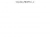 reinhard-deitrich.de Webseite Vorschau