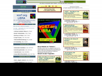 vox7.org Webseite Vorschau
