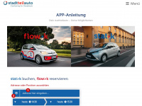 stadtteilauto-app.info Webseite Vorschau