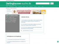 oerlinghausen-suche.de Webseite Vorschau