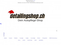 detailingshop.ch Webseite Vorschau