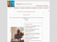 musikgeschichten.ch Webseite Vorschau
