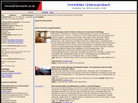 unterauersbach.immobilienmarkt.co.at Webseite Vorschau