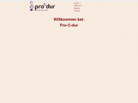 pro-c-dur.net Webseite Vorschau