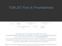 fanclubtomjet.jimdo.com Webseite Vorschau