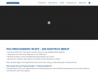 polymechaniker-in.ch Webseite Vorschau