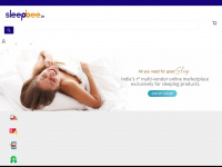 sleepbee.in Webseite Vorschau