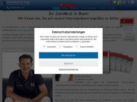 mein-zahnarzt-bonn.de Webseite Vorschau