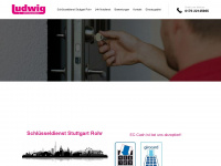 schluesseldienst-stuttgart-rohr.de Webseite Vorschau