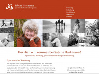 sabinehartmann.net Webseite Vorschau