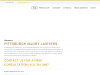 pittsburgh-injury-lawyers.com Webseite Vorschau