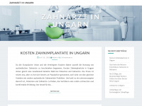 zahnarzttippsimausland.com Webseite Vorschau