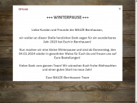bauze-bernhausen.de Webseite Vorschau