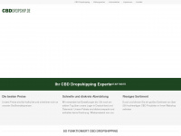cbd-dropship.de Webseite Vorschau