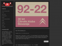 citroen-klub.si Webseite Vorschau