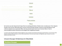 sauerlandescape.de Webseite Vorschau