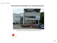 fachschule-johannes-diakonie.de Webseite Vorschau
